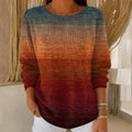 Anne | Elegant Sweatshirt in Artistic Colors