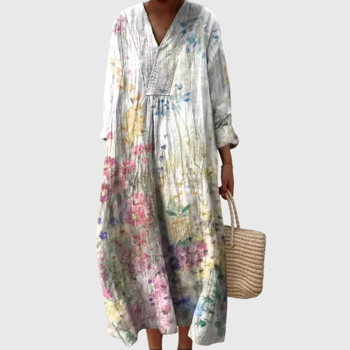 Sara™ | Geometric Print Dress