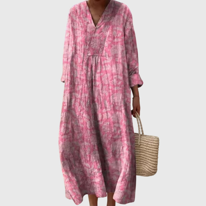 Sara™ | Geometric Print Dress