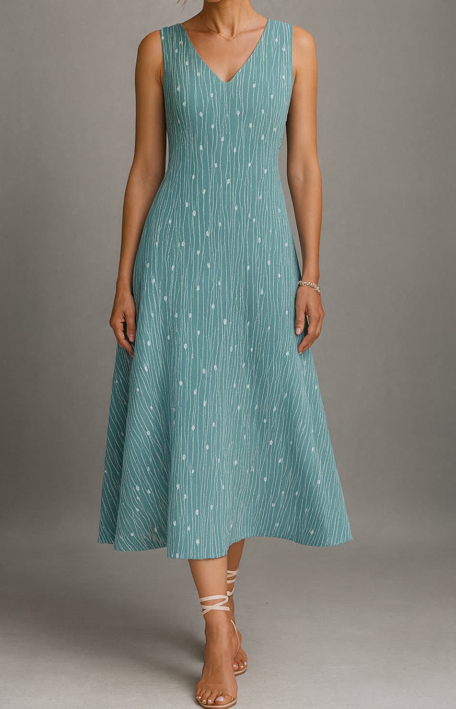 SOFÍA | VESTIDO ESTAMPADO CON CHAQUETA ELEGANTE A JUEGO