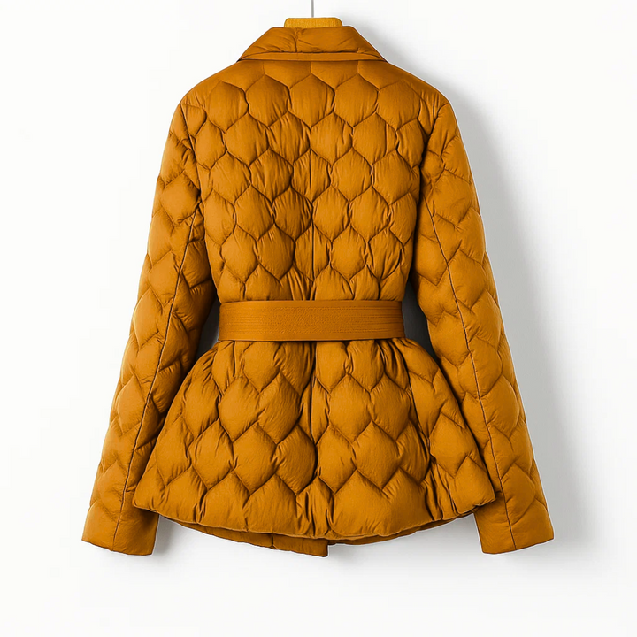 AMÉLIE | QUILTED BELTED JACKET