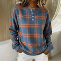 Nancy™ | Comfortable Soft Button-Up  sweatshirt