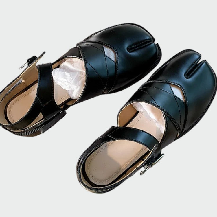 Pamela | Tabi Strap Mary Jane Shoes