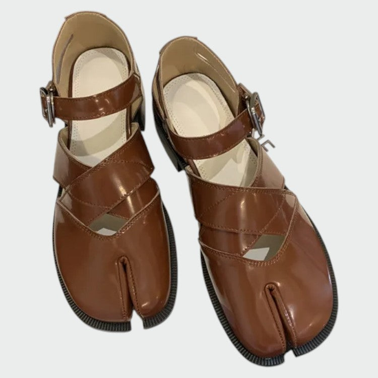 Pamela | Tabi Strap Mary Jane Shoes