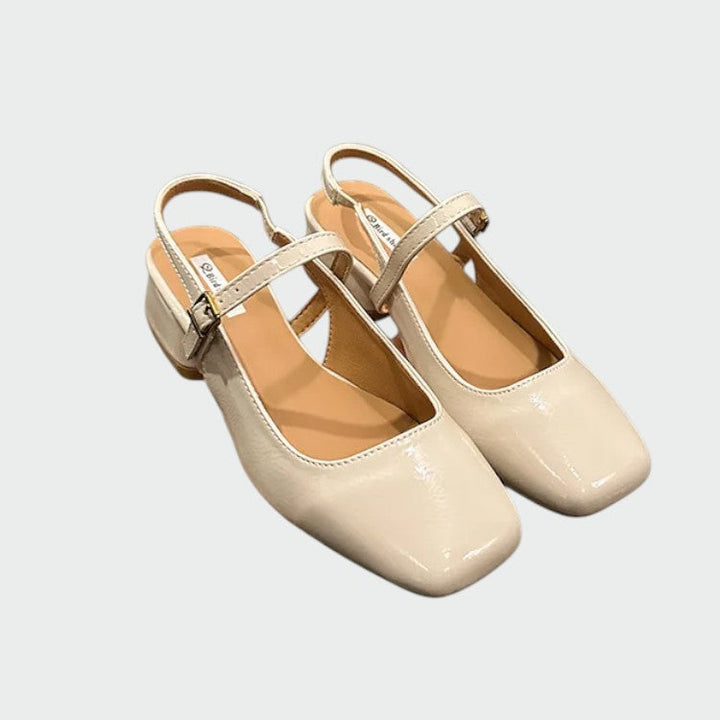 Angela | Square Tip Mary Jane Shoes