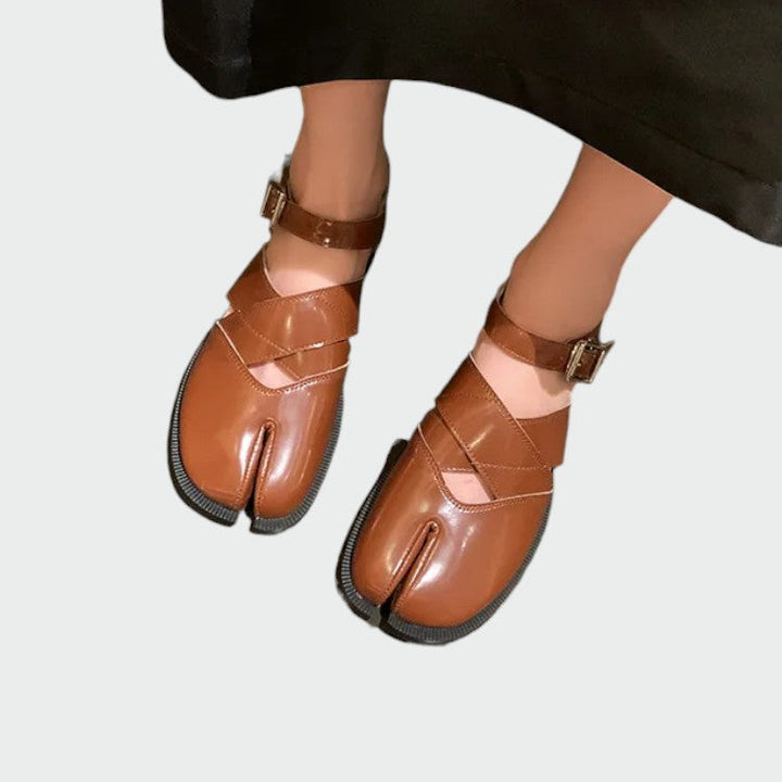 Pamela | Tabi Strap Mary Jane Shoes