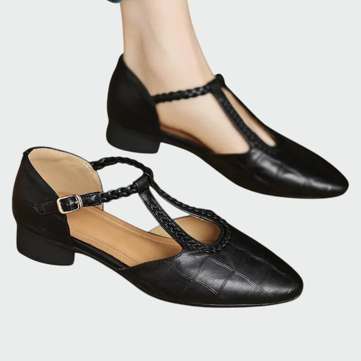 Madison | Pointed T-Bar Mary Jane Shoes