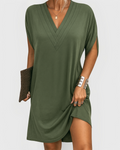 Isabella | V-Neck Casual Mini Dress