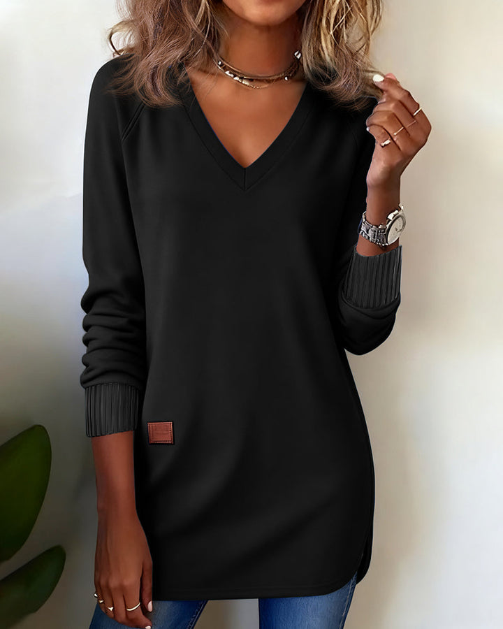 Patricia® | Fashionable Sweatshirt with V-Neck