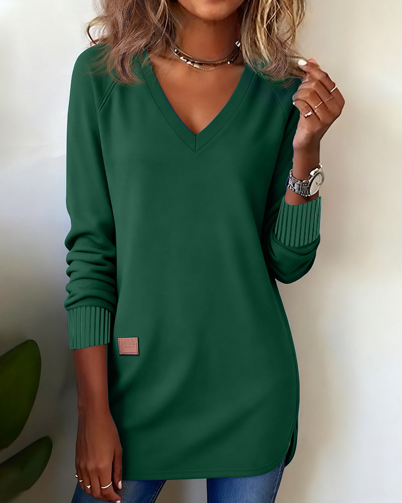 Patricia® | Fashionable Sweatshirt with V-Neck