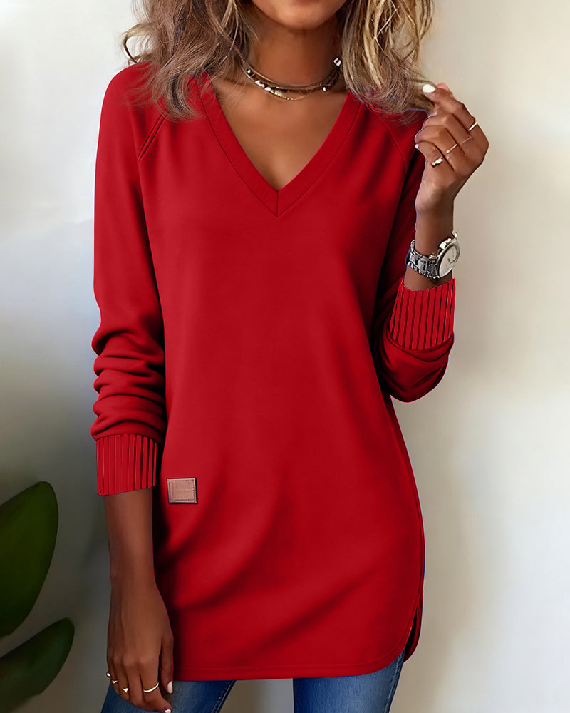 Patricia® | Fashionable Sweatshirt with V-Neck