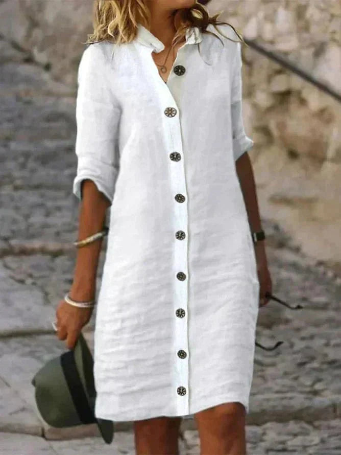 Faith | Breezy Comfort Shirt Dress