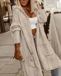 Jennifer | Hooded Longline Cardigan