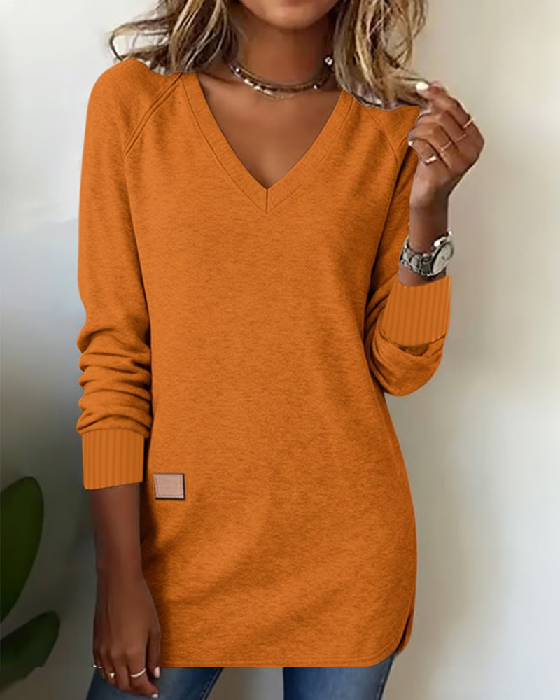 Patricia® | Fashionable Sweatshirt with V-Neck