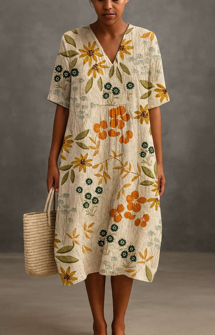 APOLONIA | ARTISAN PRINT DRESS