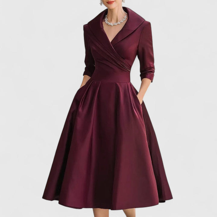 Jennifer | Flattering Midi Dress
