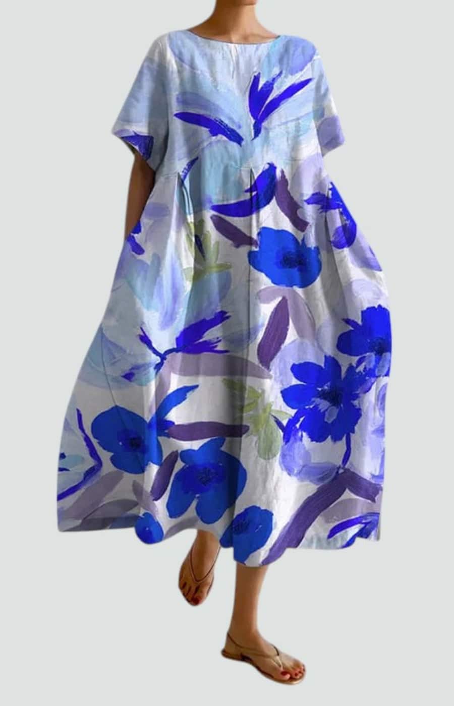 VALENTINA | VESTIDO FLORAL CON ELEGANCIA RELAJADA