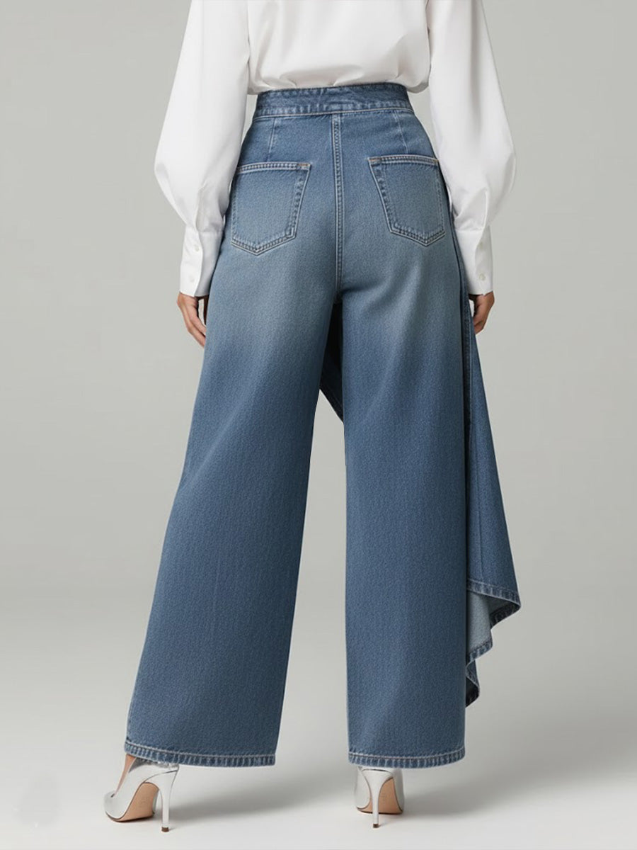 Hazel™ | Summer High-Waisted Wide Leg Jeans with Relaxed Fit in Elegant Design