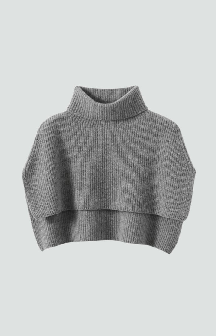SOFÍA | CAPA DE LANA CON CUELLO ALTO