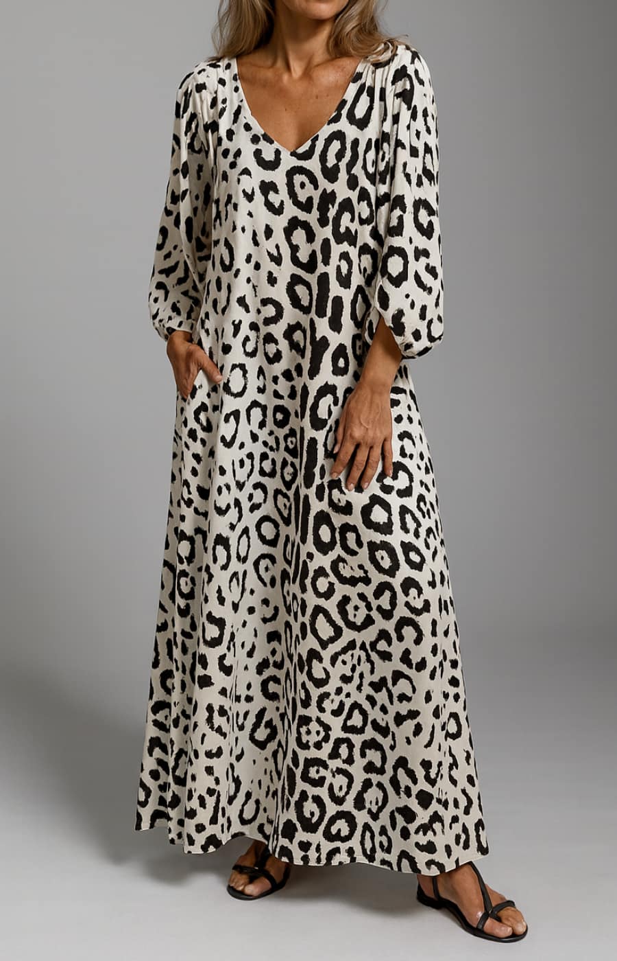 CARMEN | LEOPARD PRINT AUTUMN DRESS
