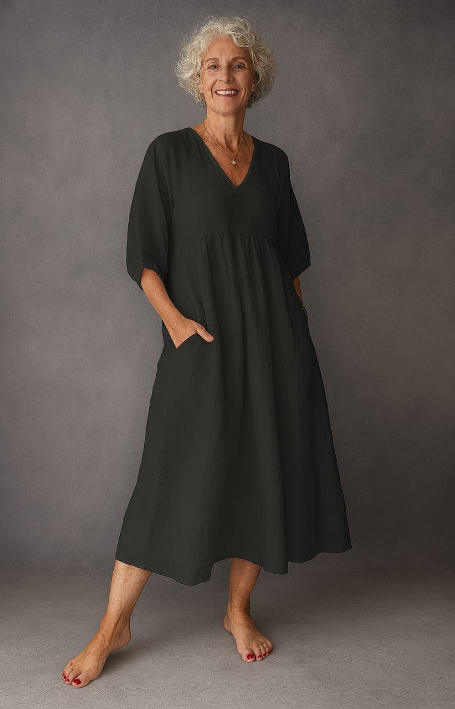 INES | TIMELESS COMFORT DRESS