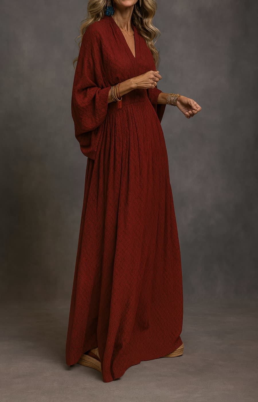 SOFÍA | VESTIDO LARGO DE DÍA CON ELEGANCIA NATURAL