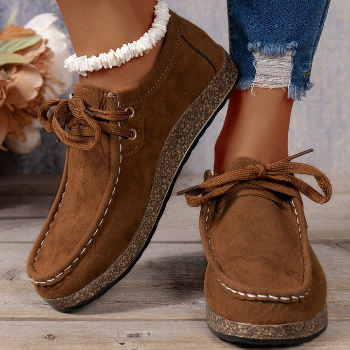 Women’s Vintage Lace-Up Loafers