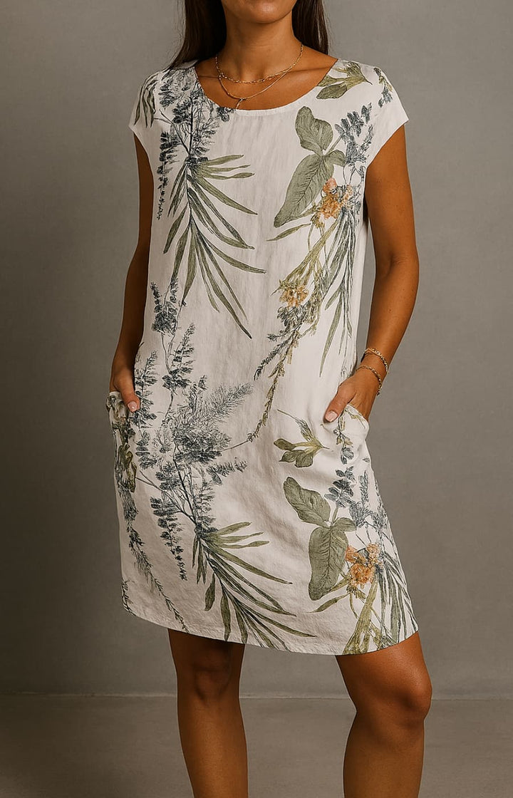 VALERIA | VESTIDO ENCANTO DE LIENZO