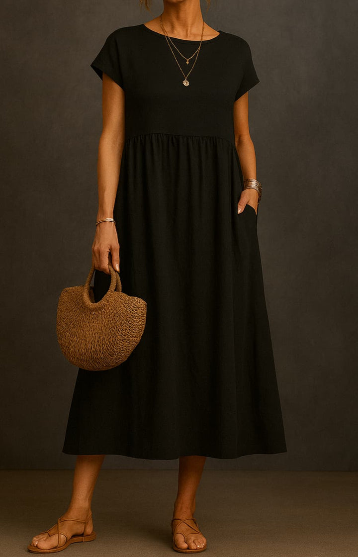 ELENA | FLOWING TUMMY-FRIENDLY DRESS