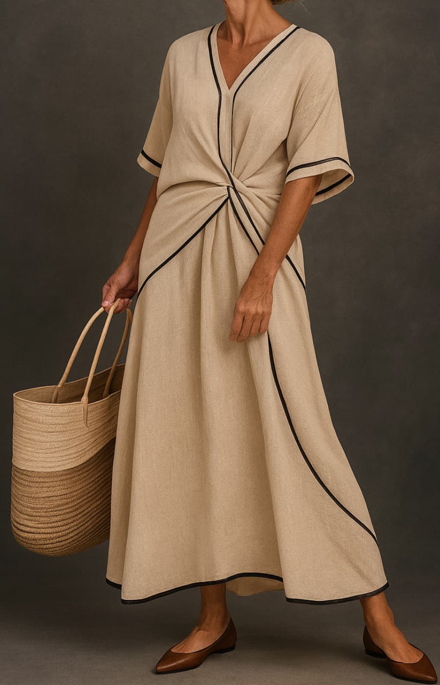 ANN | FLOWING AUTUMN DRESS