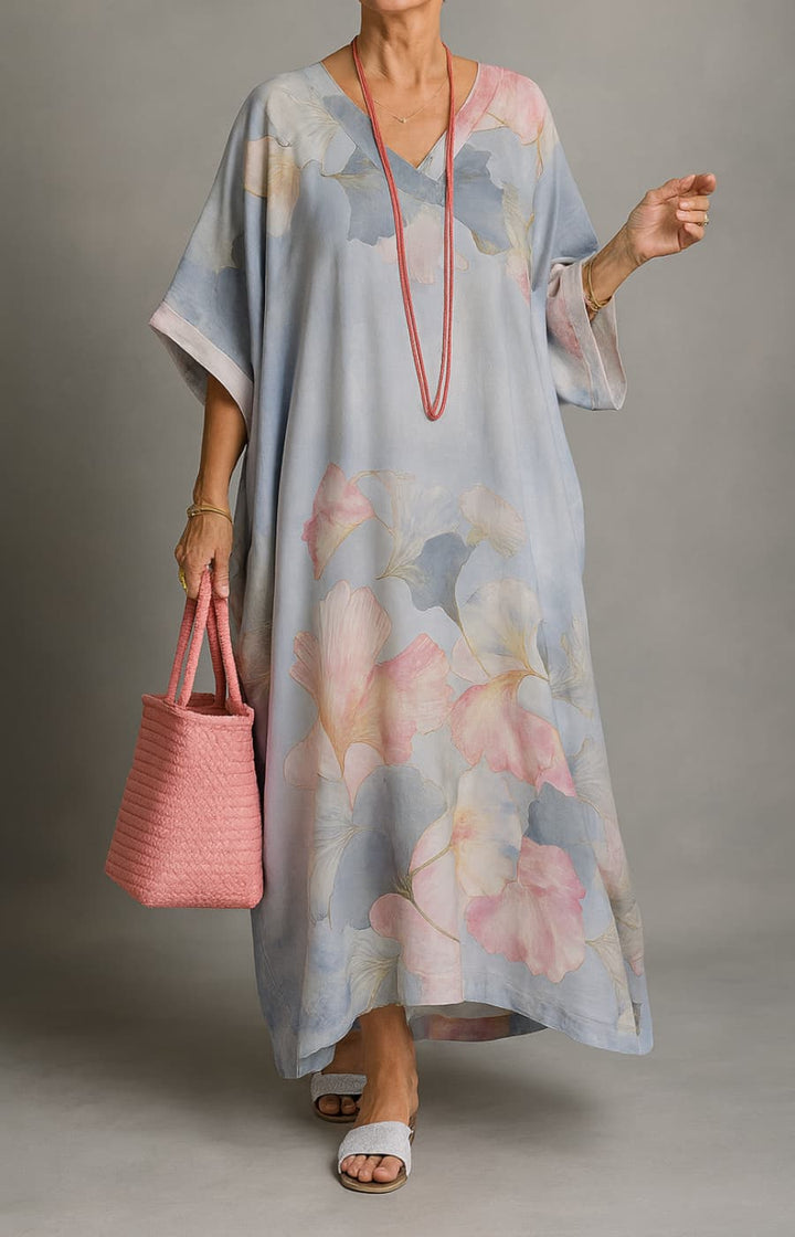 ELISA | FLOWING AUTUMN DRESS