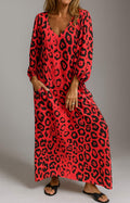 CARMEN | LEOPARD PRINT AUTUMN DRESS