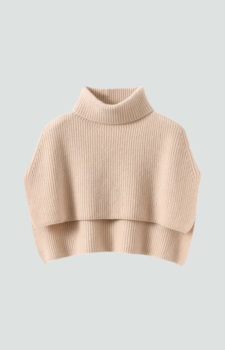 SOFÍA | CAPA DE LANA CON CUELLO ALTO