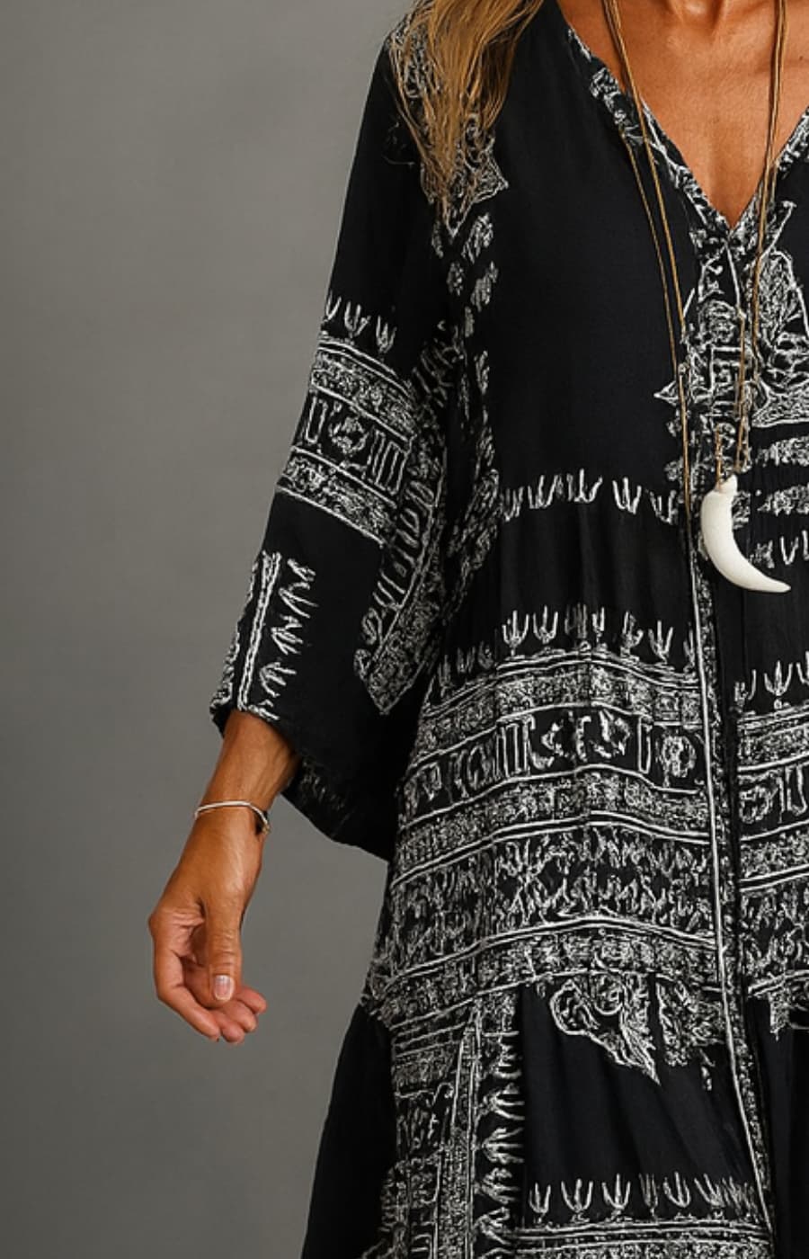 VALERIA | TUMMY-FRIENDLY MAXI DRESS