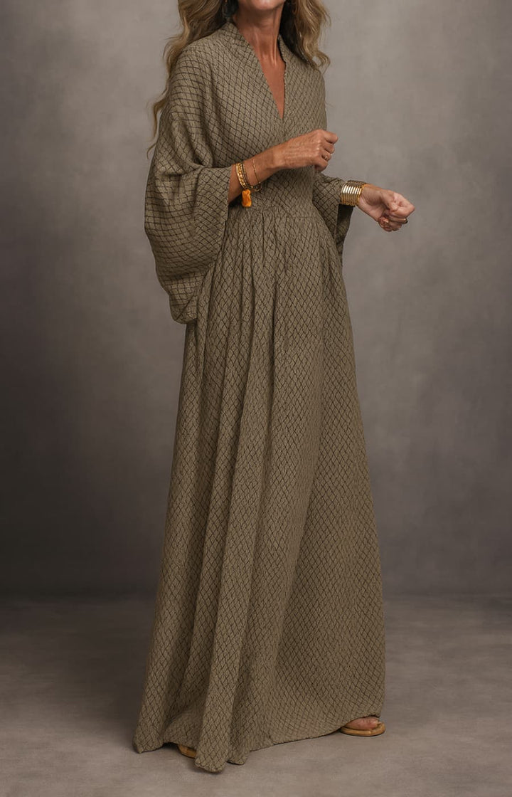 SOFÍA | VESTIDO LARGO DE DÍA CON ELEGANCIA NATURAL