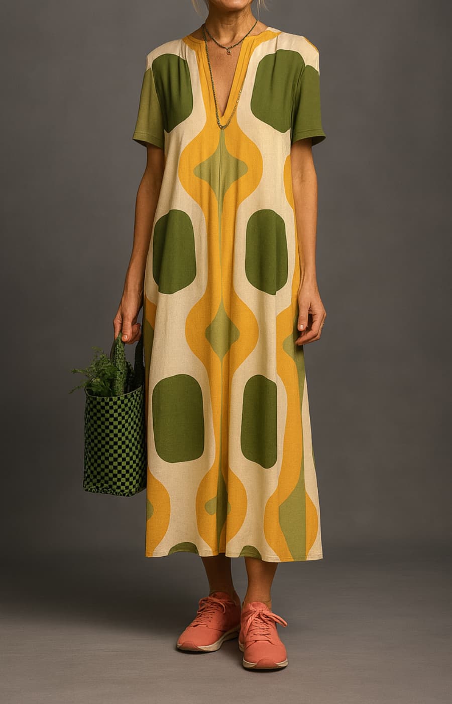 LORENA | FLOWING AUTUMN DRESS