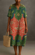 APOLONIA | ARTISAN PRINT DRESS