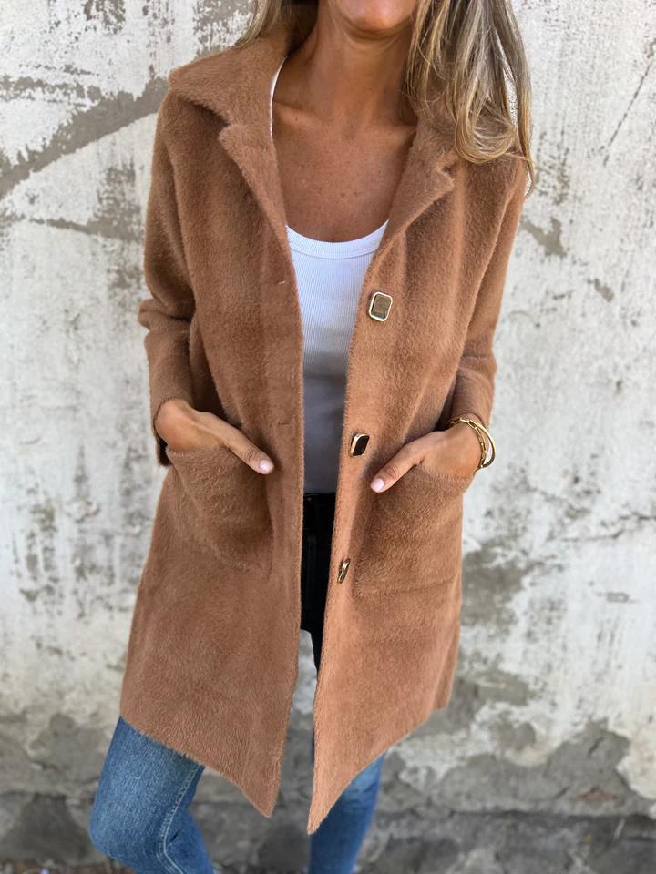 ISABELA | CLASSIC SINGLE-BREASTED COAT