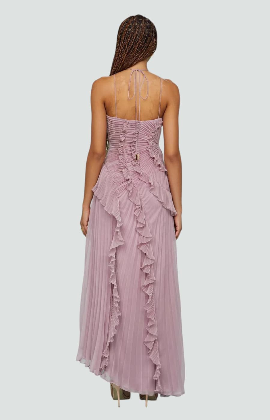ANNELIESE | VESTIDO LILA DE CORTE SUELTO Y ELEGANCIA NATURAL