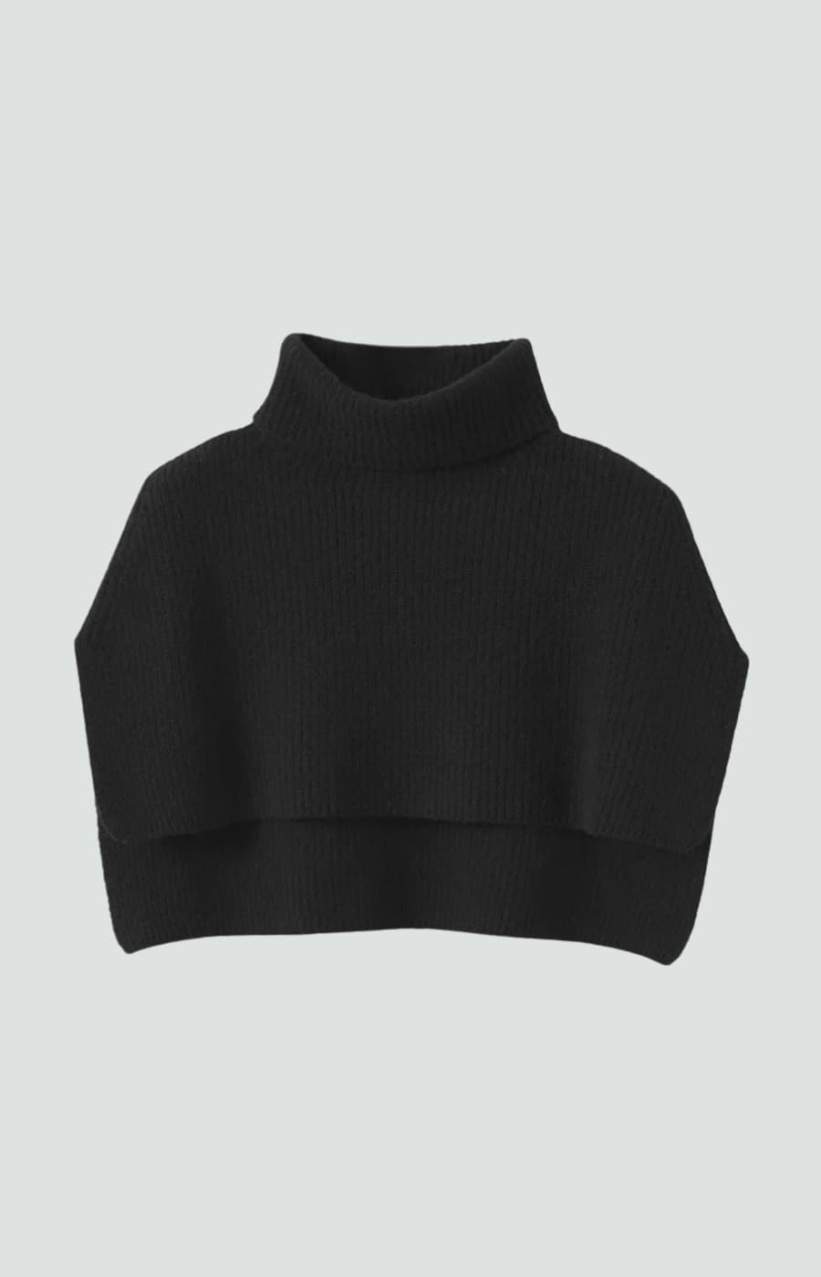 SOFÍA | CAPA DE LANA CON CUELLO ALTO