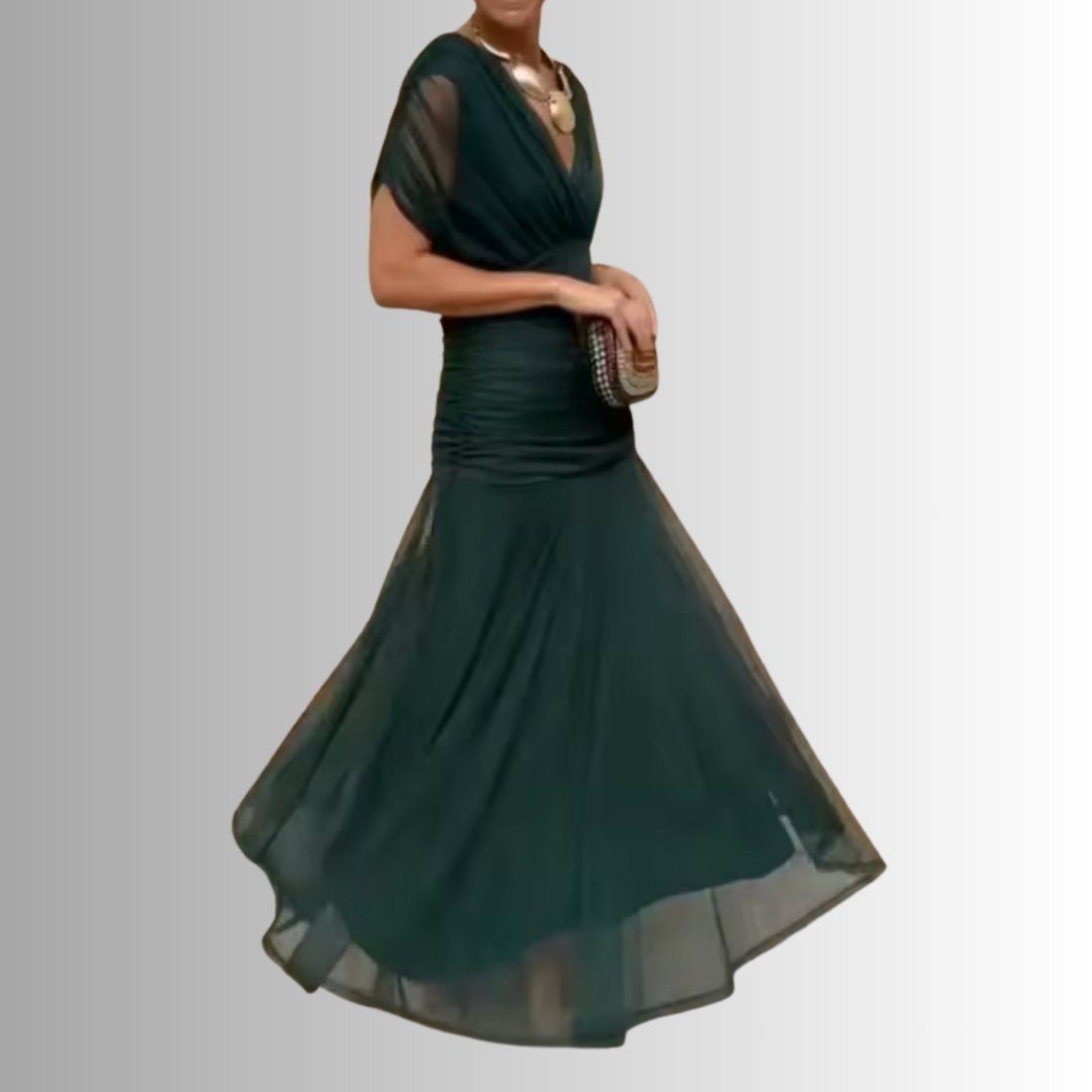 Maxine™ | Timeless Off-Shoulder Maxi Dress