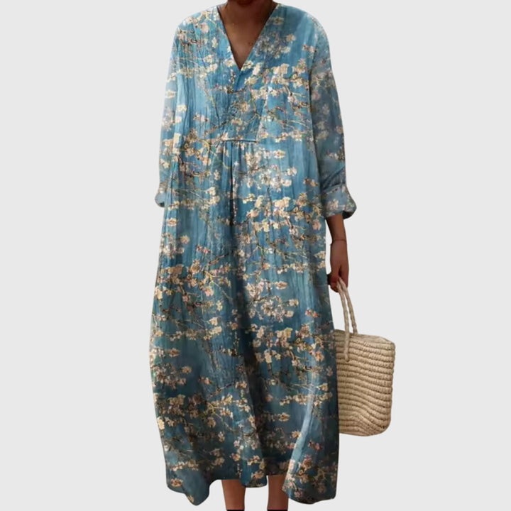 Sara™ | Geometric Print Dress