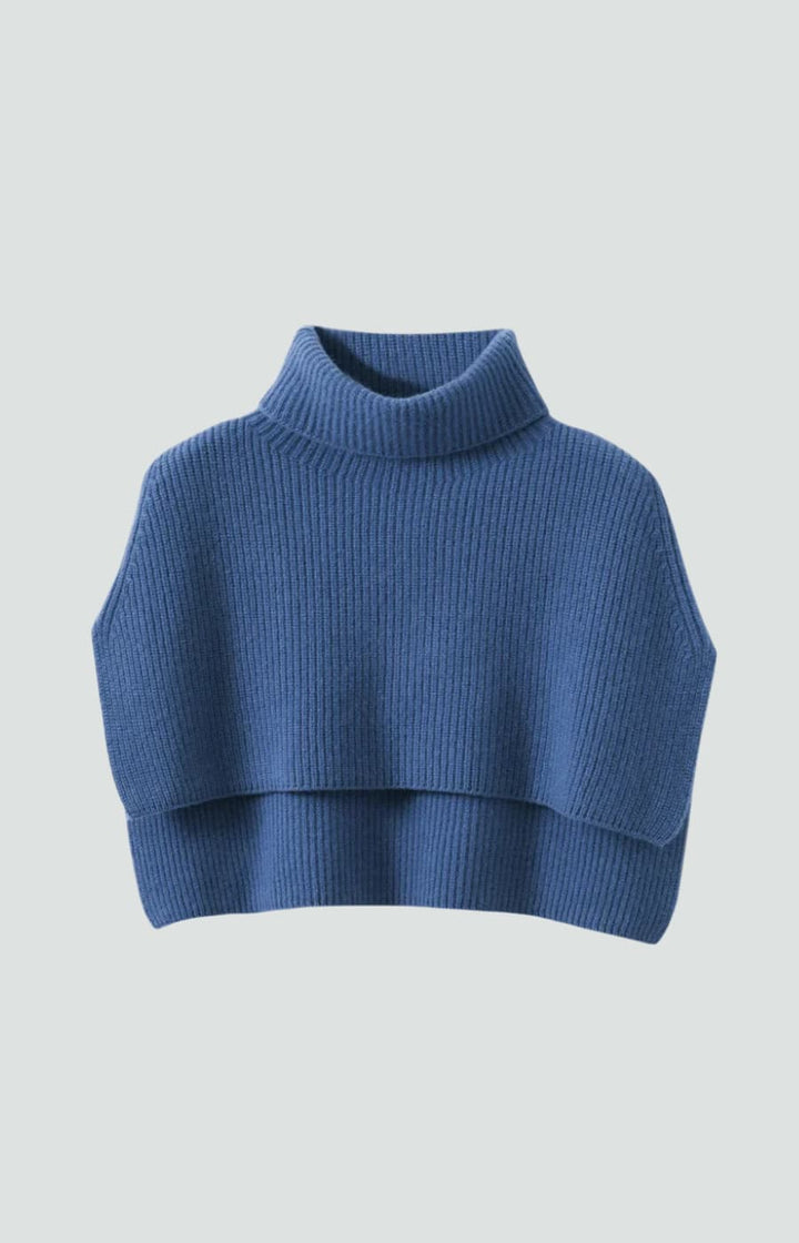 SOFÍA | CAPA DE LANA CON CUELLO ALTO