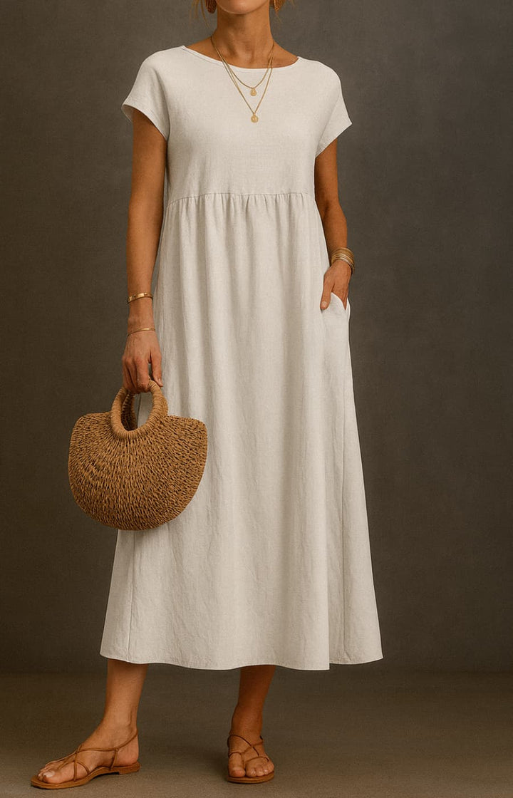 ELENA | FLOWING TUMMY-FRIENDLY DRESS