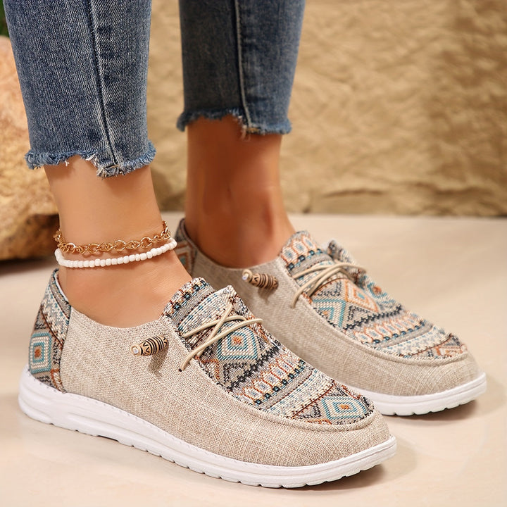 Women’s Vintage Geometric Sneakers