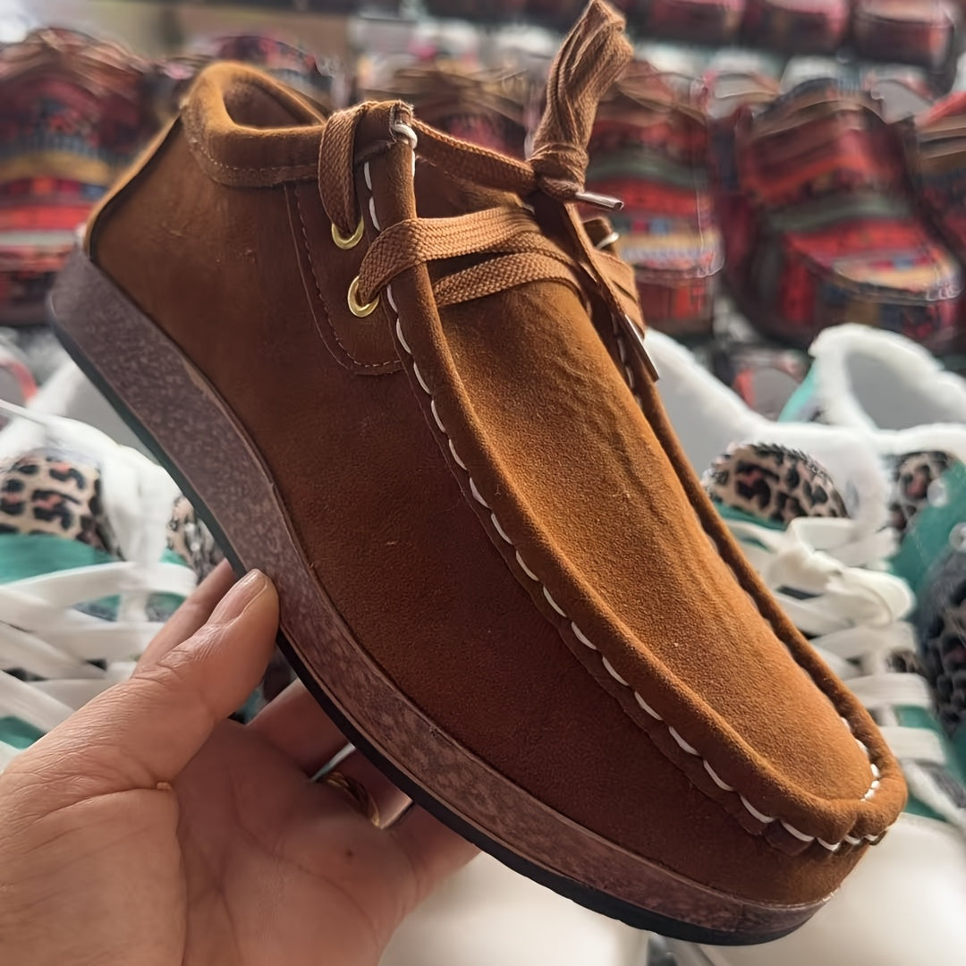 Women’s Vintage Lace-Up Loafers