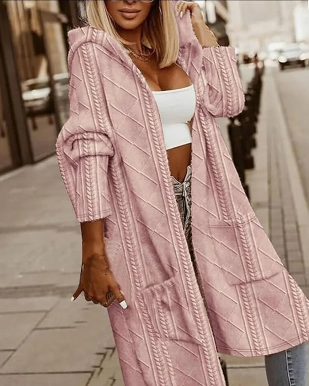 Jennifer | Hooded Longline Cardigan