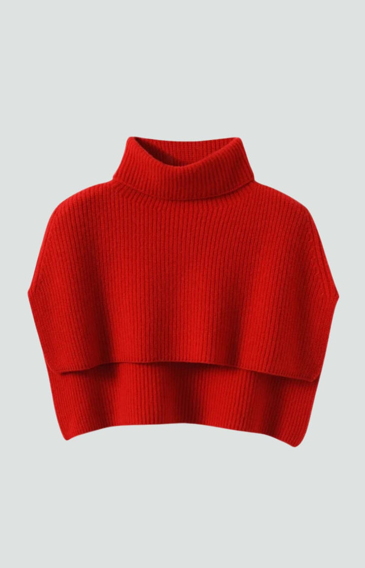 SOFÍA | CAPA DE LANA CON CUELLO ALTO