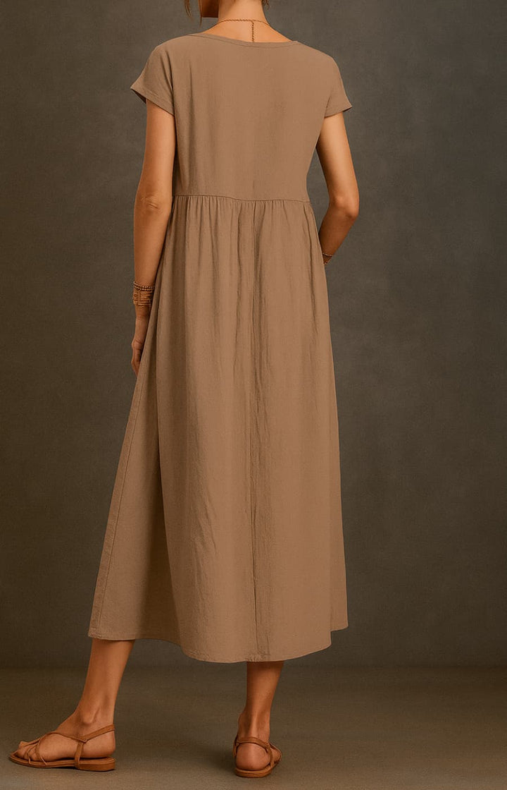 ELENA | FLOWING TUMMY-FRIENDLY DRESS