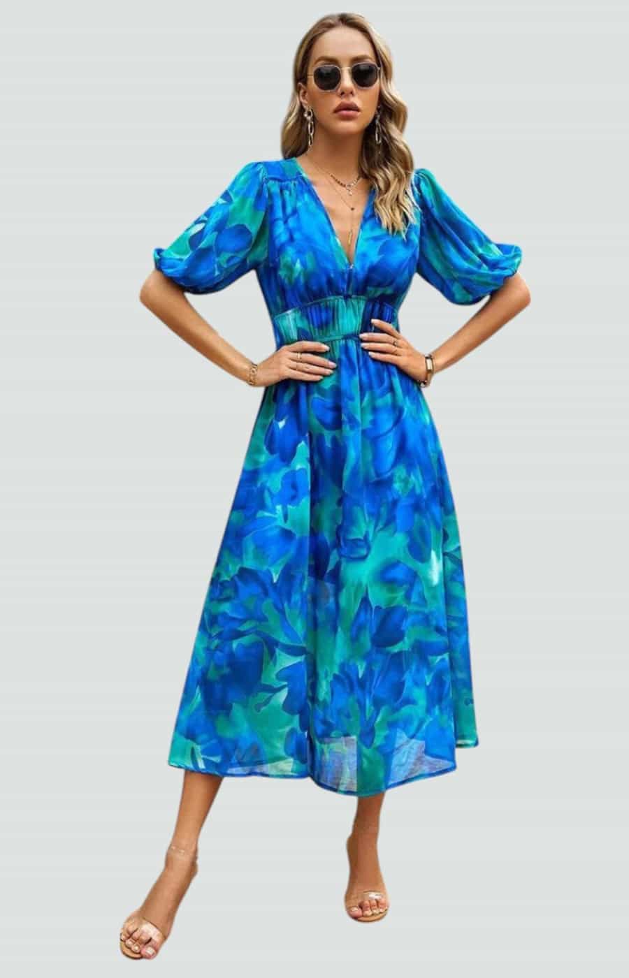 SOLEDAD | VESTIDO MOLDEADOR CON ESTAMPADO VIBRANTE